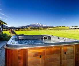 Schneeflocken in Whalefield - Ohakune Holiday Home